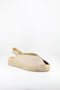 Salvi Calzados Woven Slingback Espadrille Sandals